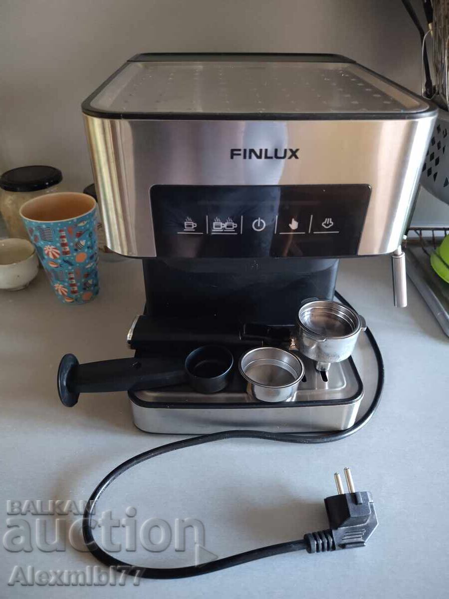 Δημοπρασία Καφετιέρα Finlux FEM-1794, ισχύς 850 W, 15 bar