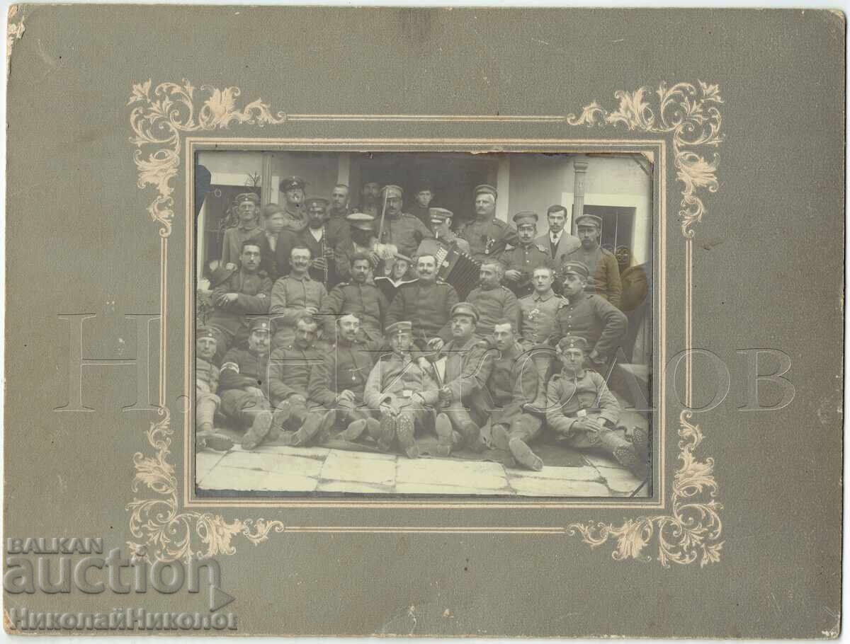 1916 ΜΕΓΑΛΗ ΠΑΛΙΑ ΦΩΤΟΓΡΑΦΙΑ ΜΑΚΕΔΟΝΙΑ ΠΡΙΛΕΠ ΒΟΥΛΓ. ΣΤΡΑΤΙΩΤΕΣ Ζ665