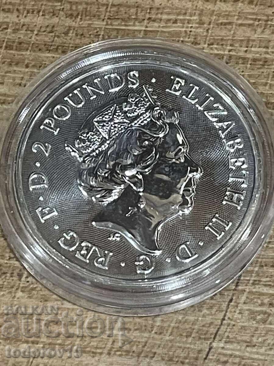 Livrarea Argint 1 oz Stema Regală 2019 - Marea Britanie