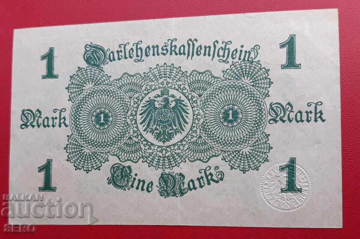 Банкнота-Германия-1 марка 1914 с цена € 1.50 | 2.93 лв.