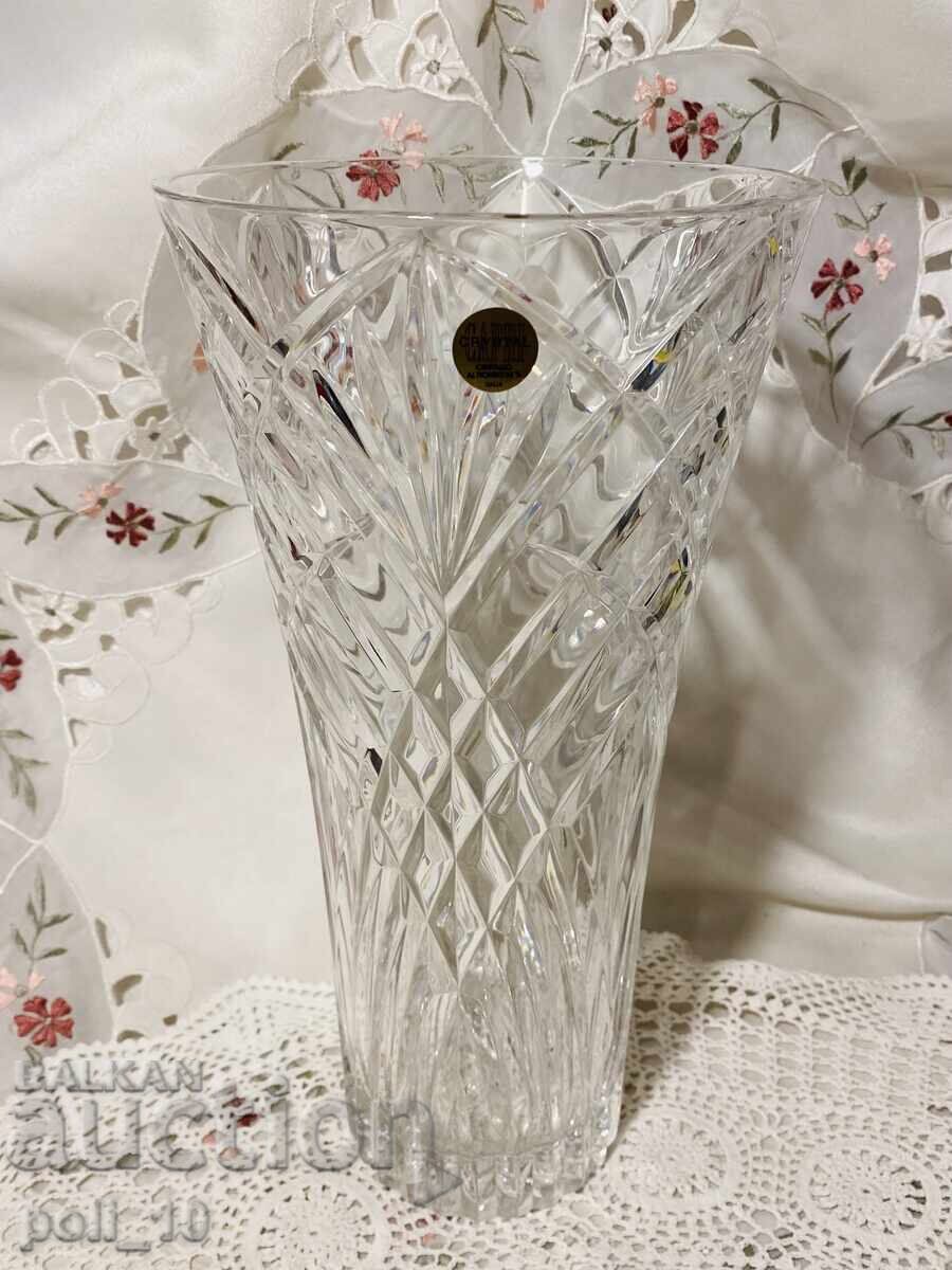 Vaza de cristal