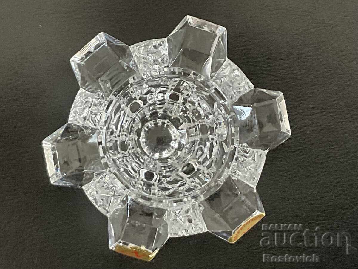 Crystal candlestick "Nachtmann", Germany with price € 11.00 | 21.51 BGN Crystal candlestick "Nachtmann", Germany with price € 11.00 | 21.51 BGN