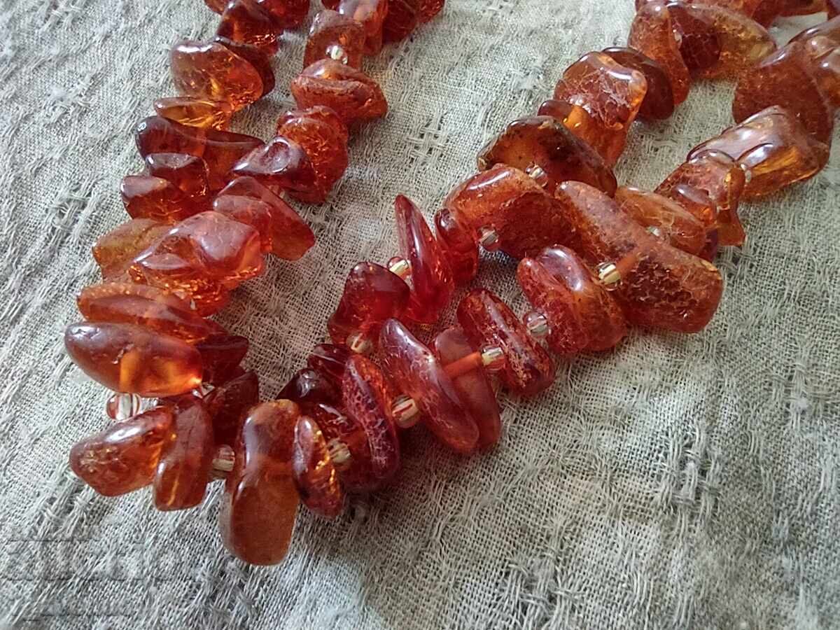 Колие гердан накит, кехлибар с цена € 49.00 | 95.84 лв.