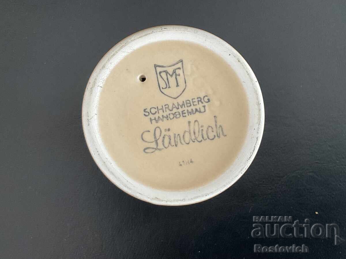 Παράδοση Κεραμικό κηροπήγιο SMF Schramberg (Schramberger Majolikafabrik) Παράδοση Κεραμικό κηροπήγιο SMF Schramberg (Schramberger Majolikafabrik)
