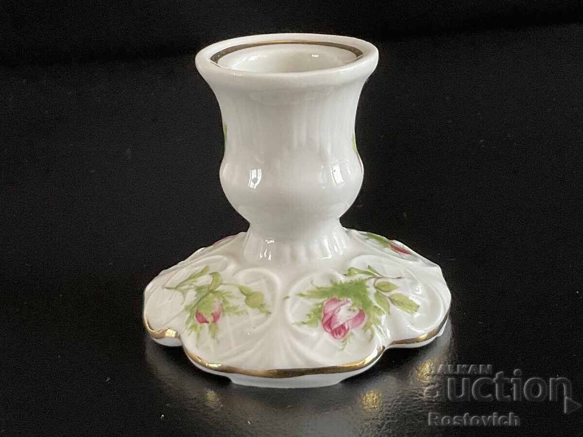 Porcelain candle holder Lindner Küps Bavaria, Germany with price € 21.00 | 41.07 BGN