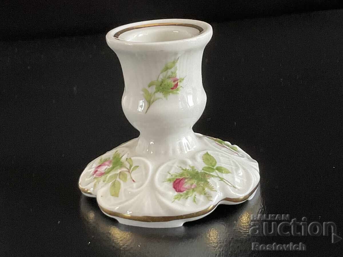 Auction  Porcelain candle holder Lindner Küps Bavaria, Germany