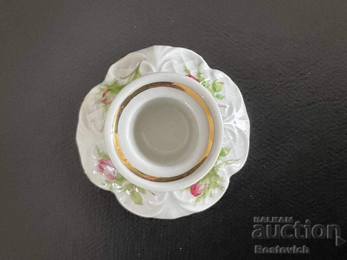 Delivery of Porcelain candle holder Lindner Küps Bavaria, Germany