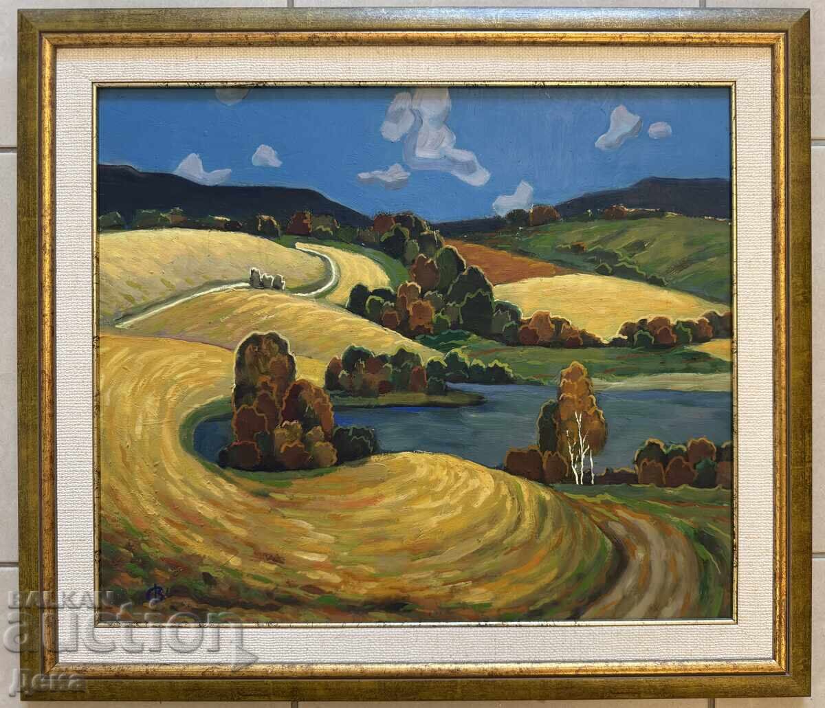 Masterful oil painting