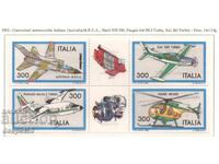 1982. Italy. Airplanes. Block