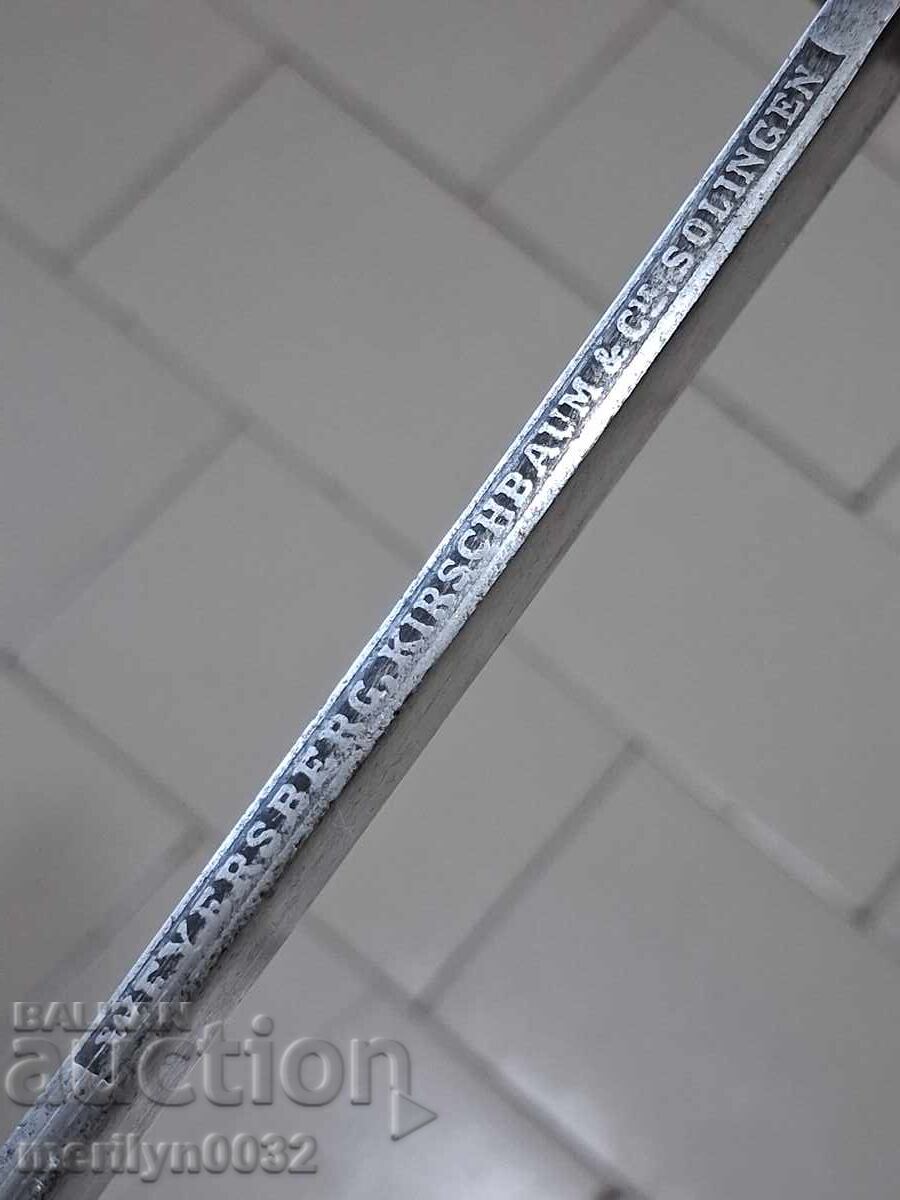 Delivery of German saber for the Kingdom of Serbia scabbard blade sword broadsword