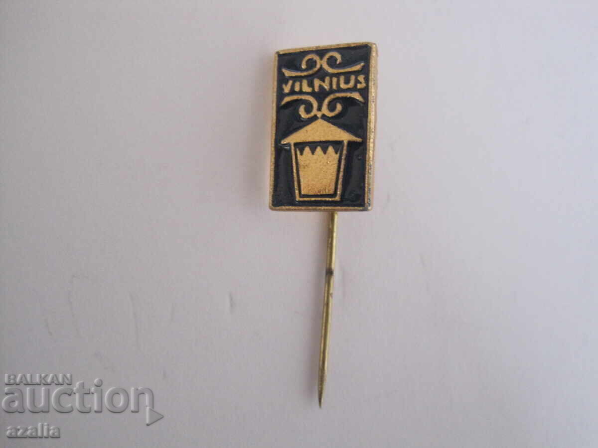 Insigna Vilnius - Lituania Insigna Vilnius - Lituania
