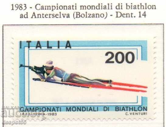 1983. Italy. Biathlon World Championships