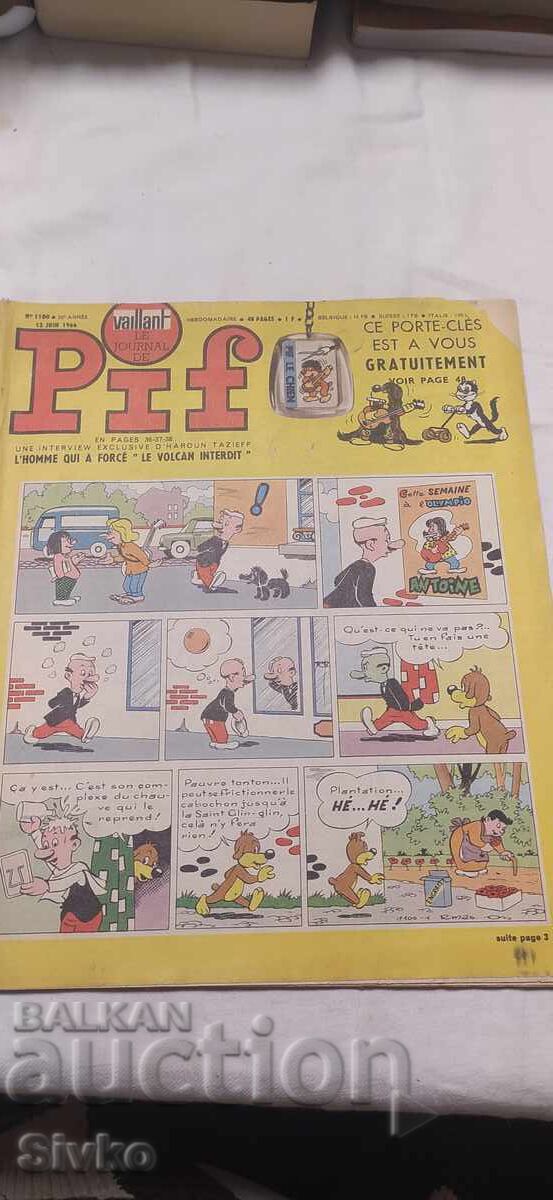 Περιοδικό Pif, τεύχος 1100, 12.06.1966
