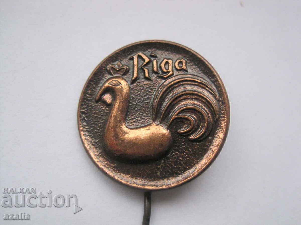 Auction  Badge RIGA - Latvia