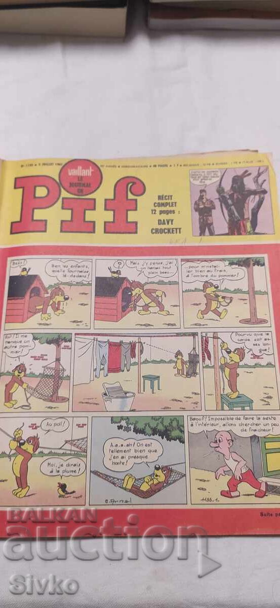 Pif magazine, issue 1155, 02.07.1967