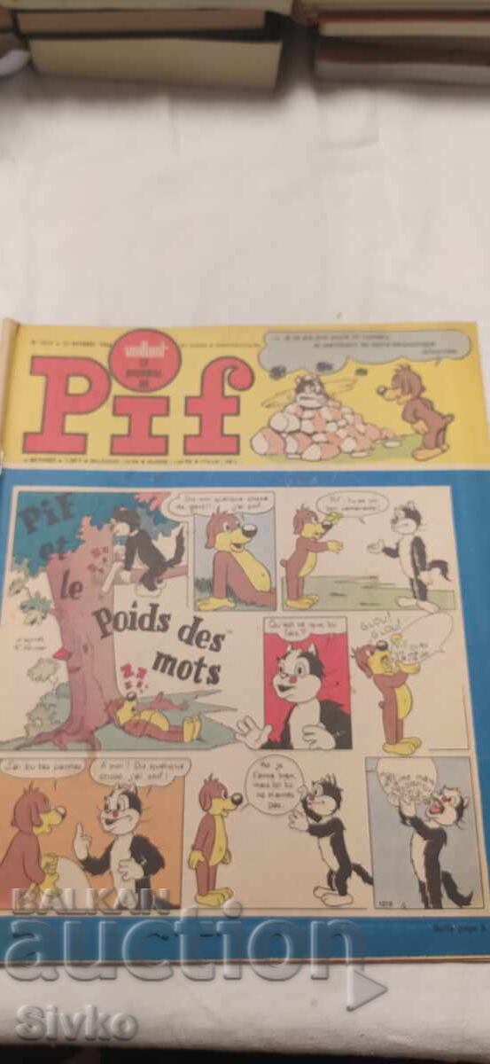 Revista Pif, numărul 1219, 13.10.1968