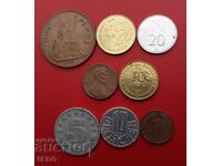 Смесен лот от 8 монети