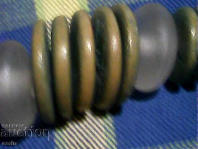 Auction Old beautiful wooden wheel with quartz Auction Old beautiful wooden wheel with quartz