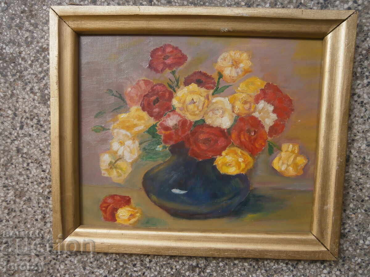 Natură moartă MB pe fazere 44x38cm