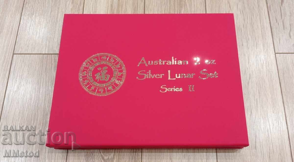 Cutie pentru monede Australian Lunar 2 oz, Seria II (2008-2019) cu preț € 50.00 | 97.79 BGN