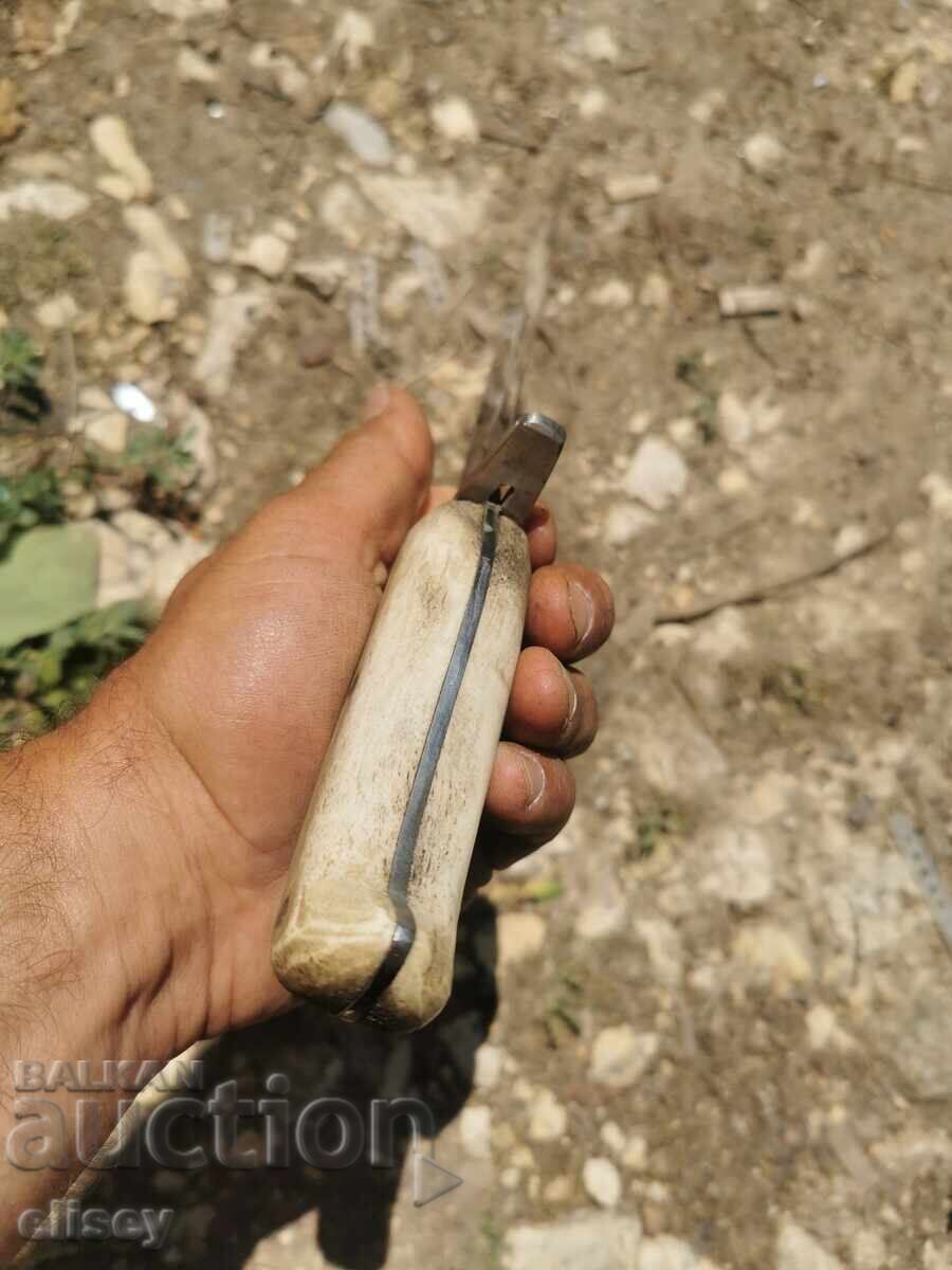 Bulgarian handmade deer antler handle - 6