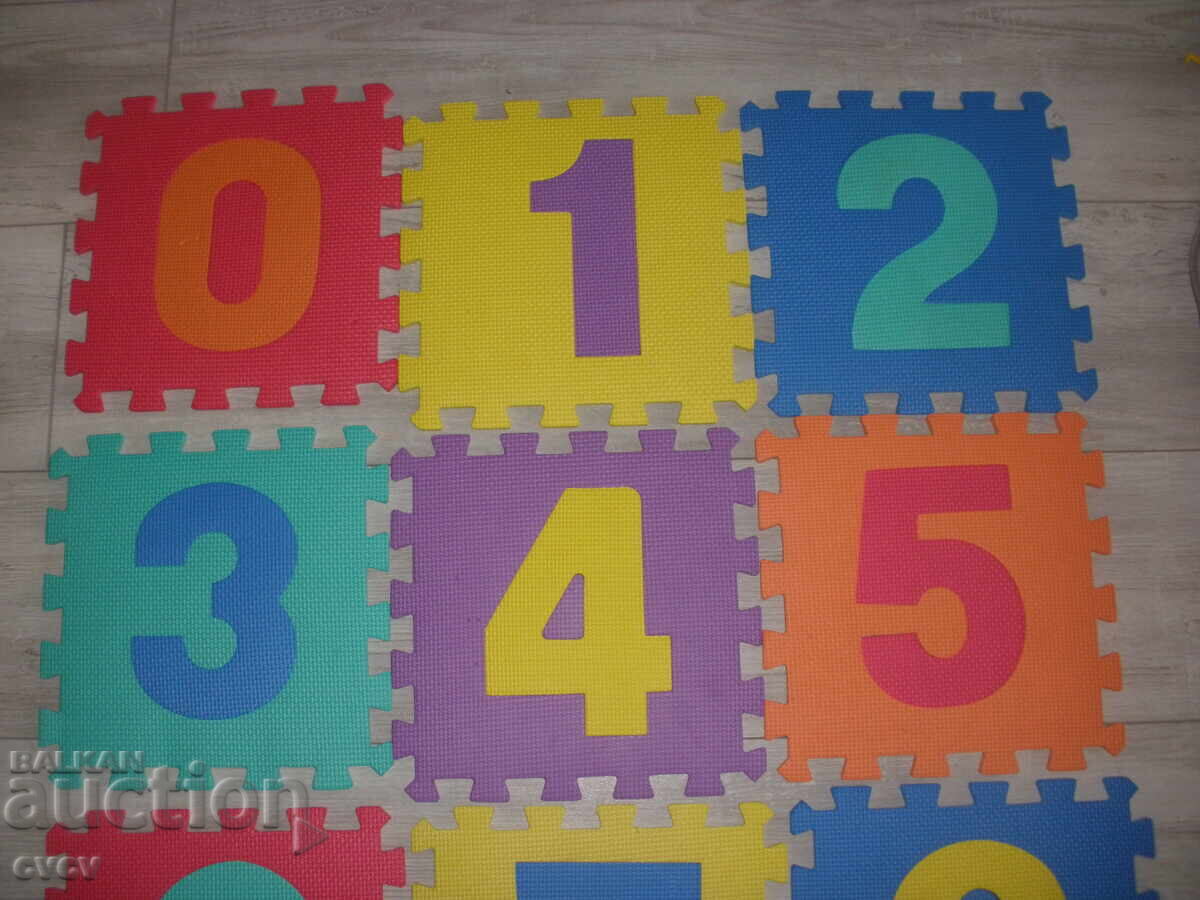 Numbers-10 pcs-large for floor with price € 0.01 | 0.02 BGN
