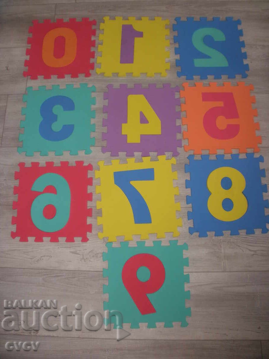 Delivery of Numbers-10 pcs-large for floor