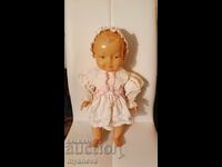 Mid-century antique celluloid doll