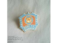 Football pin - Krung Thai Bank FC Bangkok, Thailand. Enamel