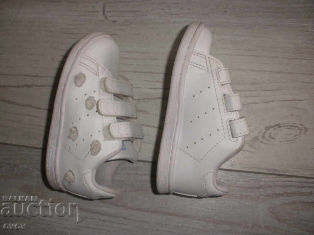 Αθλητικά παπούτσια Adidas - νούμερο 23 - λευκά - 6