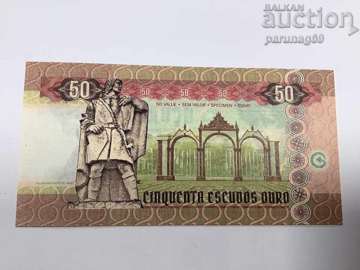 Azore 50 escudo 2015 COPIE cu preț € 5.00 | 9.78 BGN Azore 50 escudo 2015 COPIE cu preț € 5.00 | 9.78 BGN