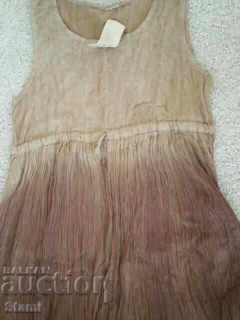 Rochie indiană maro ombre mărimea 38, nouă - 5 Rochie indiană maro ombre mărimea 38, nouă - 5