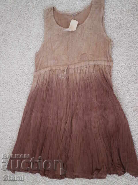 Rochie indiană maro ombre mărimea 38, nouă Rochie indiană maro ombre mărimea 38, nouă
