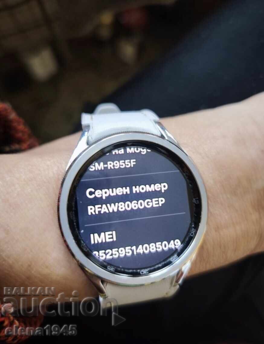 Samsung Galaxy Watch6 Classic 43mm LTE (SM-R955 F) cu eSIM - 6