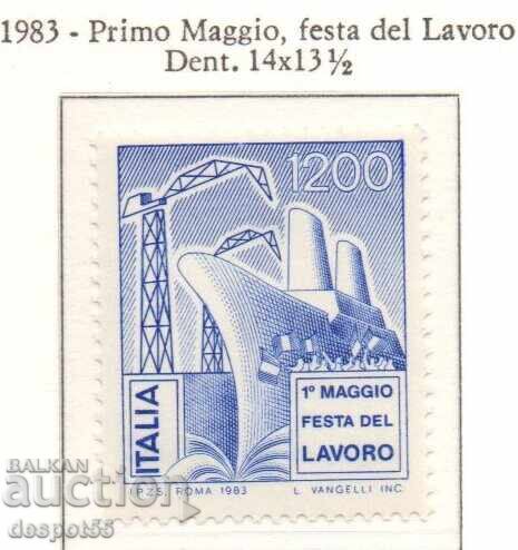 1983. Italia. Ziua Internațională a Muncii