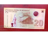 Νικαράγουα 20 κόρδοβα 2007 UNC