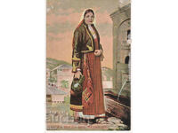 Bulgaria, Costum de dama din Chepelare, necalatorit