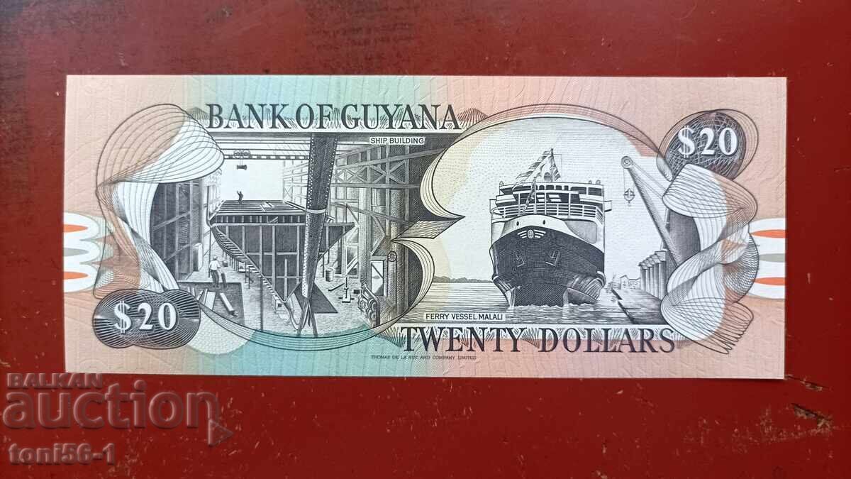Γουιάνα 20 δολάρια 2018 UNC με τιμή € 1.20 | 2.35 BGN Γουιάνα 20 δολάρια 2018 UNC με τιμή € 1.20 | 2.35 BGN