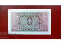 Laos 1 kip 1962 UNC -