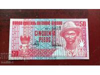 Γουινέα-Μπισάου 50 φράγκα 1990 UNC