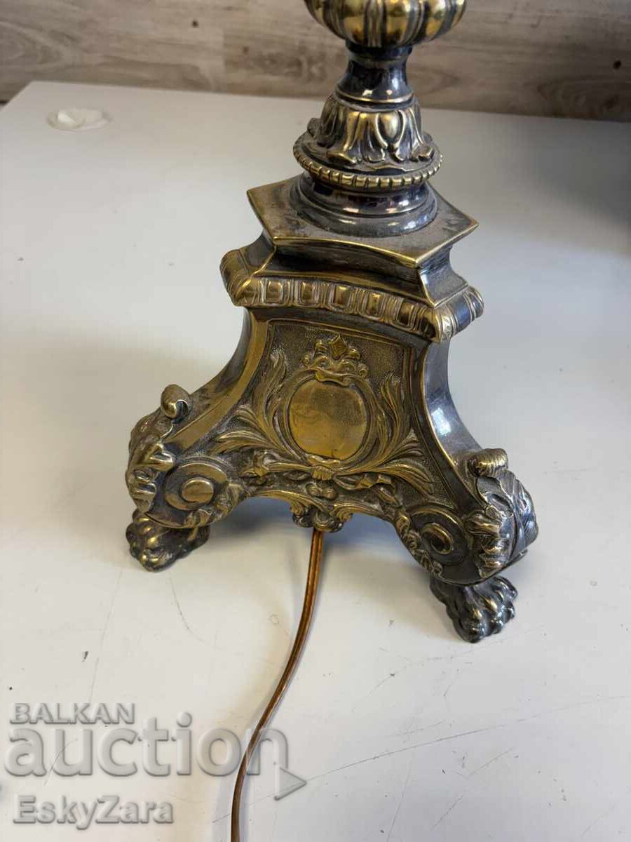 Δημοπρασία Μαζικό, vintage/αντίκα μπαρόκ επιτραπέζιο φωτιστικό Δημοπρασία Μαζικό, vintage/αντίκα μπαρόκ επιτραπέζιο φωτιστικό