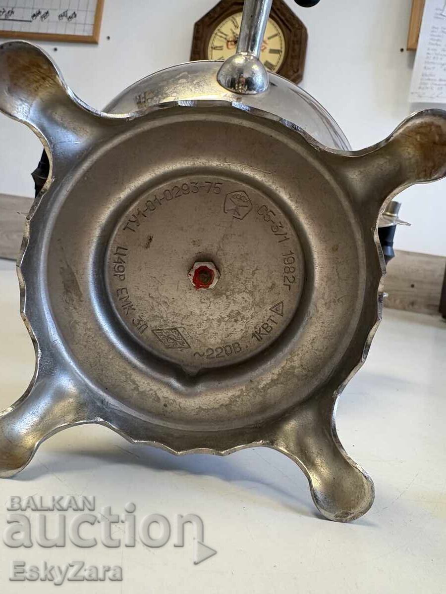 Classic Russian electric samovar, produced during the time - 7