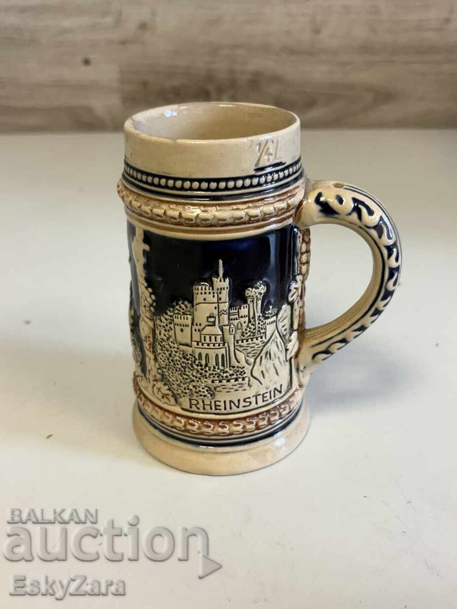 Licitație Cană tradițională germană din ceramică