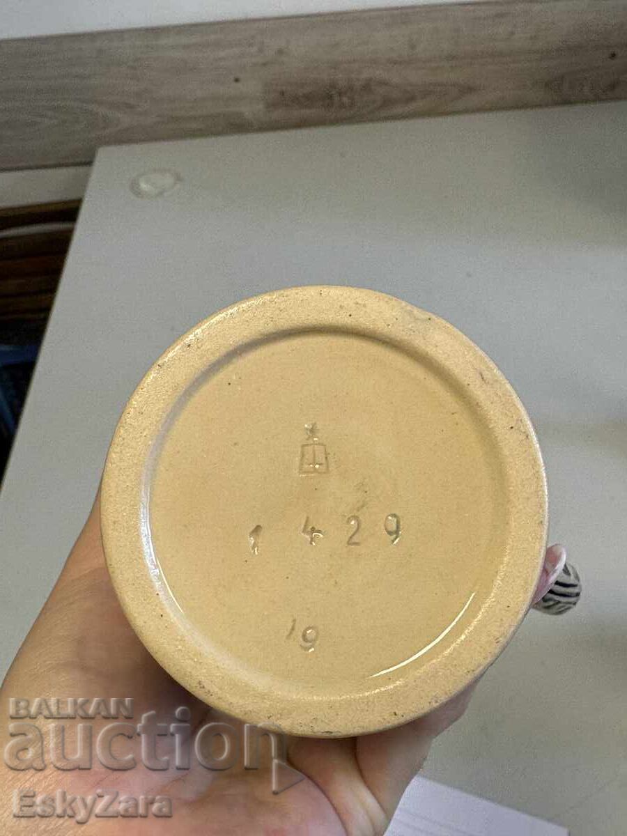 Cană tradițională germană din ceramică - 6