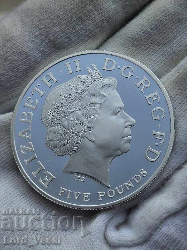 Delivery of 5 Pounds 2010 - XXX Olympiad - Countdown 2 Great Britain