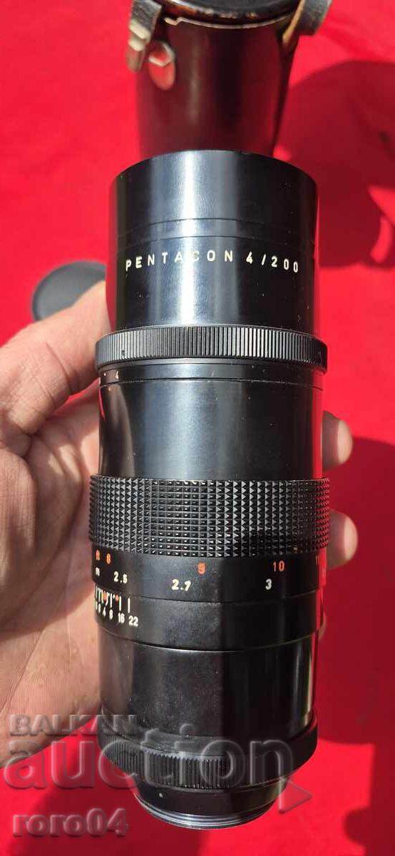 LENS - PENTACON 4 / 200 - MADE IN G.D.R with price € 49.99 | 97.77 BGN LENS - PENTACON 4 / 200 - MADE IN G.D.R with price € 49.99 | 97.77 BGN