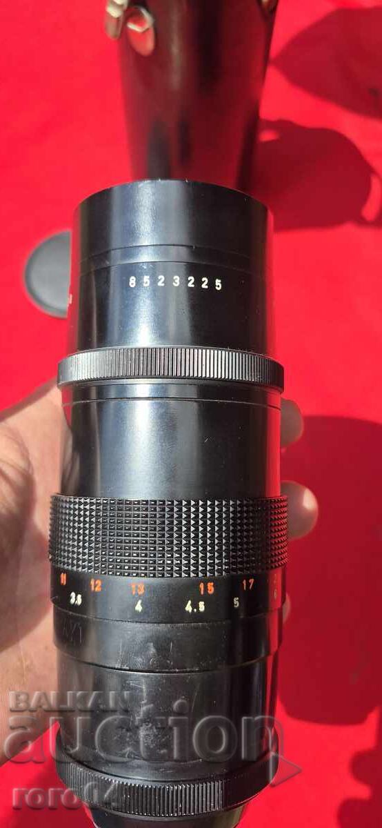 Auction LENS - PENTACON 4 / 200 - MADE IN G.D.R Auction LENS - PENTACON 4 / 200 - MADE IN G.D.R