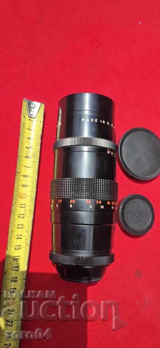 Delivery of LENS - PENTACON 4 / 200 - MADE IN G.D.R Delivery of LENS - PENTACON 4 / 200 - MADE IN G.D.R