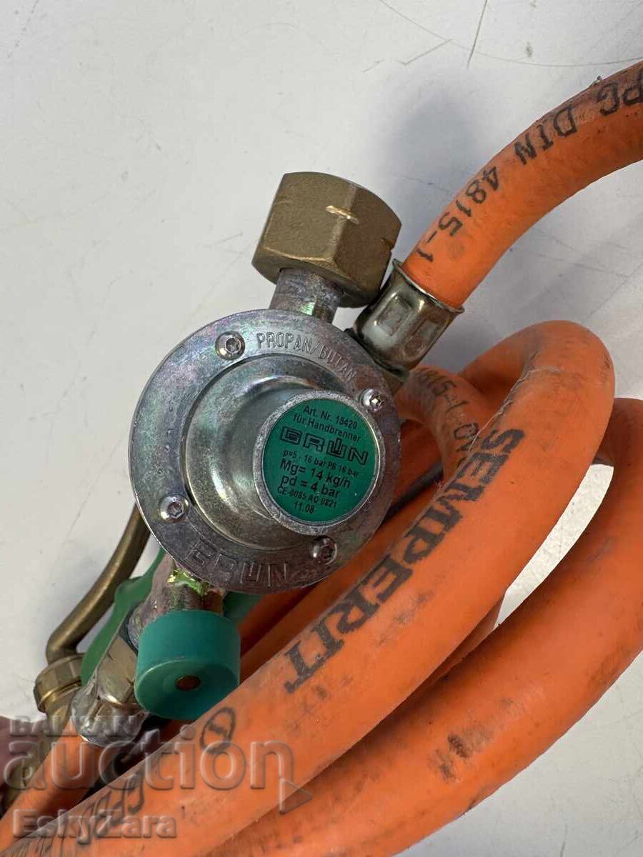Arzător cu gaz (pârjolitor) cu mâner lung - 7