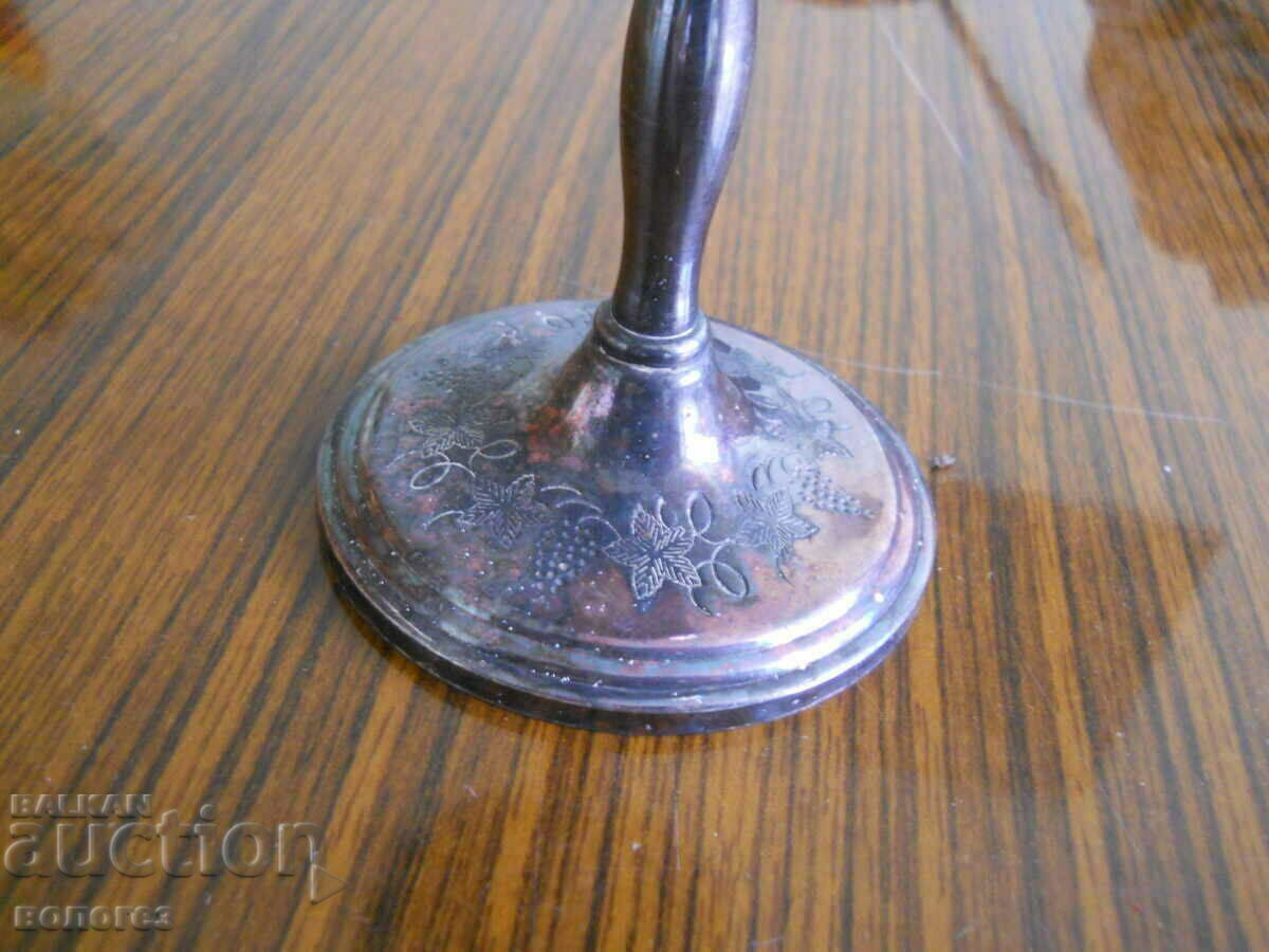 Auction  Antique Silver Plated Engraved Cup - England